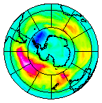 Ozone Field of 07 August 2002