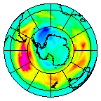 Ozone Field of 09 August 2002