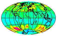 Ozone Field of 10 August 2002