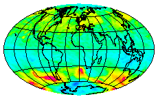 Ozone Field of 11 August 2002