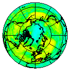 Ozone Field of 11 August 2002
