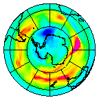 Ozone Field of 12 August 2002