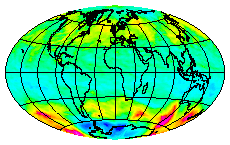 Ozone Field of 14 August 2002