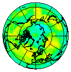 Ozone Field of 14 August 2002