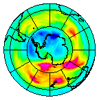 Ozone Field of 14 August 2002
