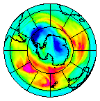 Ozone Field of 18 August 2002