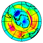 Ozone Field of 19 August 2002