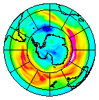 Ozone Field of 20 August 2002