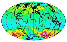 Ozone Field of 21 August 2002