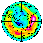 Ozone Field of 21 August 2002