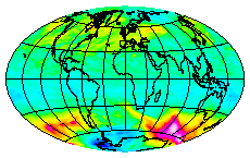 Ozone Field of 22 August 2002