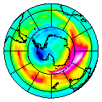 Ozone Field of 22 August 2002