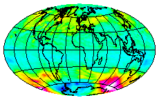 Ozone Field of 23 August 2002