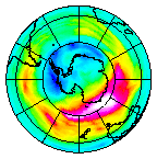 Ozone Field of 23 August 2002