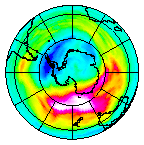 Ozone Field of 24 August 2002