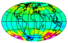 Ozone Field of 25 August 2002