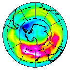 Ozone Field of 25 August 2002