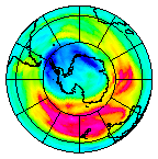 Ozone Field of 27 August 2002