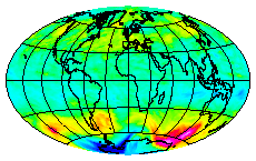 Ozone Field of 03 September 2002
