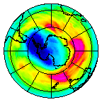 Ozone Field of 10 September 2002