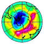 Ozone Field of 14 September 2002