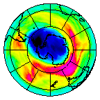 Ozone Field of 17 September 2002