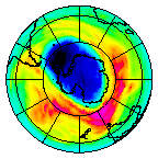 Ozone Field of 18 September 2002