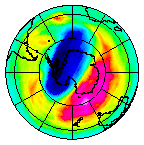 Ozone Field of 21 September 2002