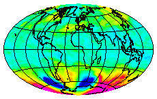 Ozone Field of 25 September 2002