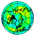 Ozone Field of 25 September 2002