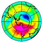 Ozone Field of 29 September 2002