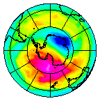 Ozone Field of 30 September 2002