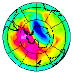 Ozone Field of 03 October 2002
