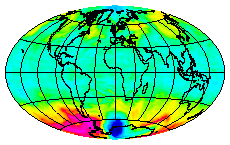 Ozone Field of 04 October 2002
