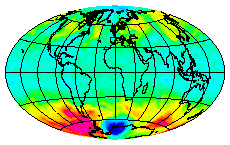 Ozone Field of 05 October 2002