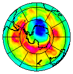 Ozone Field of 07 October 2002