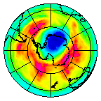 Ozone Field of 08 October 2002