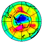 Ozone Field of 10 October 2002