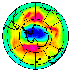 Ozone Field of 11 October 2002