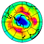 Ozone Field of 12 October 2002