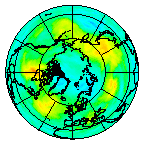 Ozone Field of 13 October 2002