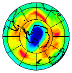 Ozone Field of 17 October 2002