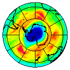 Ozone Field of 18 October 2002