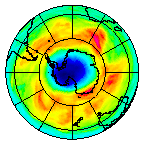 Ozone Field of 19 October 2002