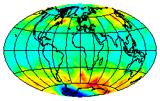 Ozone Field of 22 October 2002