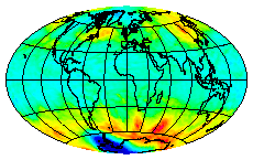 Ozone Field of 23 October 2002
