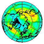 Ozone Field of 23 October 2002