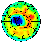 Ozone Field of 23 October 2002