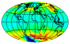 Ozone Field of 24 October 2002