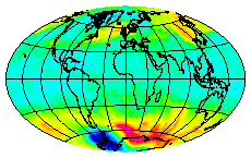 Ozone Field of 25 October 2002